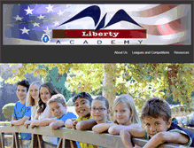 Tablet Screenshot of libertyacademy.net